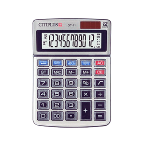 Citiplus GT-11 Glass Key Series Electronic Calculator