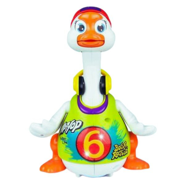 HOLA 828 Hip Hop Dancing Walking Swing Goose Musical Educational Gift Toy for kids - HOLA 828