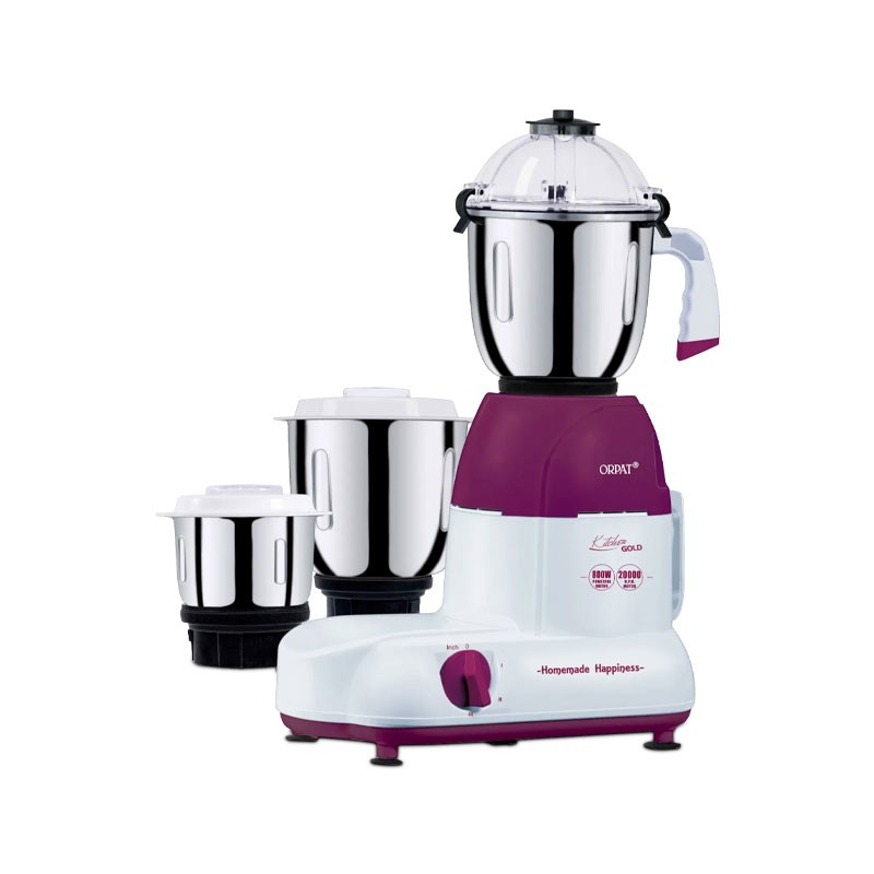 Mixer Grinder – 800 W- Kitchen Gold – Cran berry