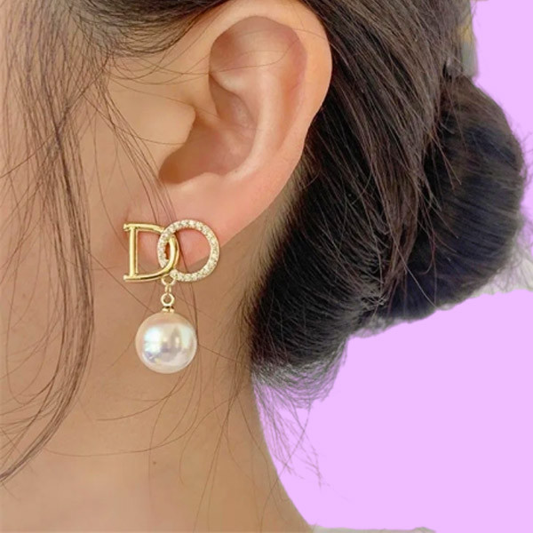 Big White Pearl Ear Ring Price