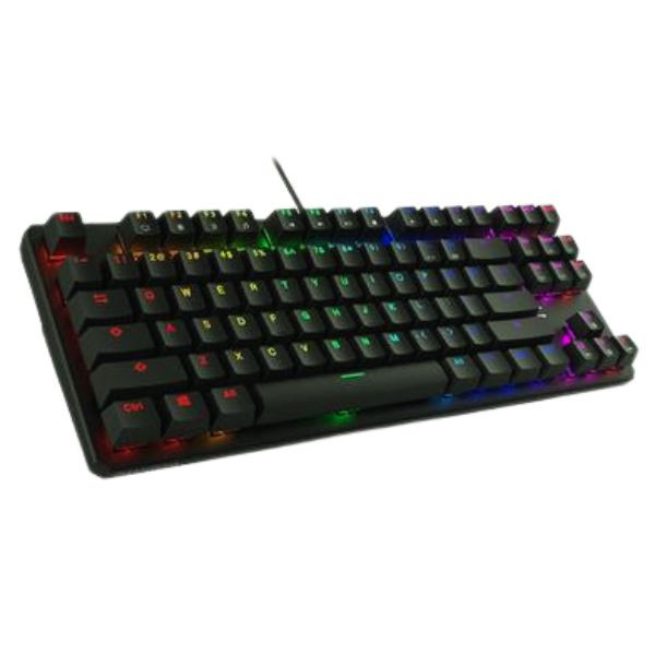 Tecware Phantom RGB 87-Key Ten Keyless Hot Swappable Mechanical Keyboard Black - Tecware