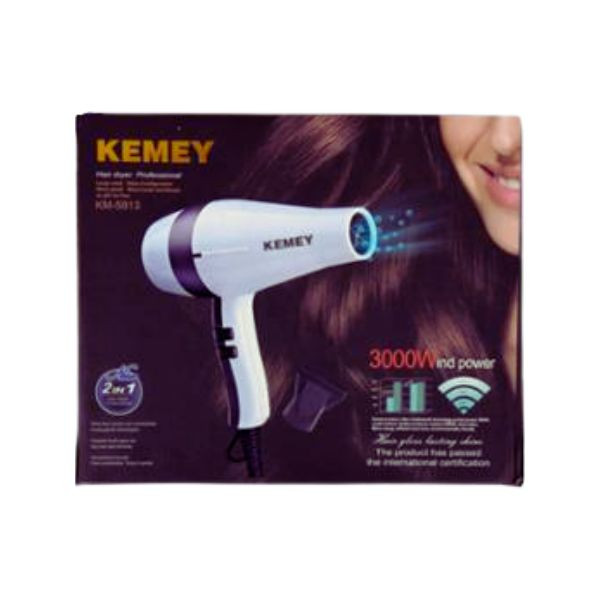 Kemei Km-5813 Professional Hair Dryer - Kemei Hair Dryer