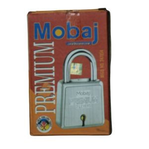 Mobaj Premium 60 mm Padlock - Silver