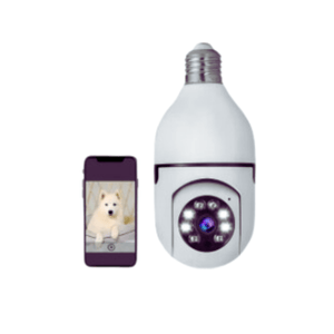 3MP Wifi Wireless Light Bulb Camera