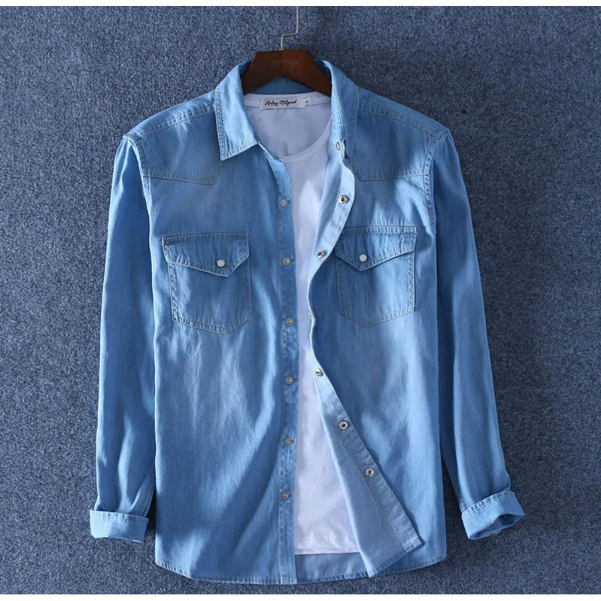 Denim Casual shirt for men - Shirt