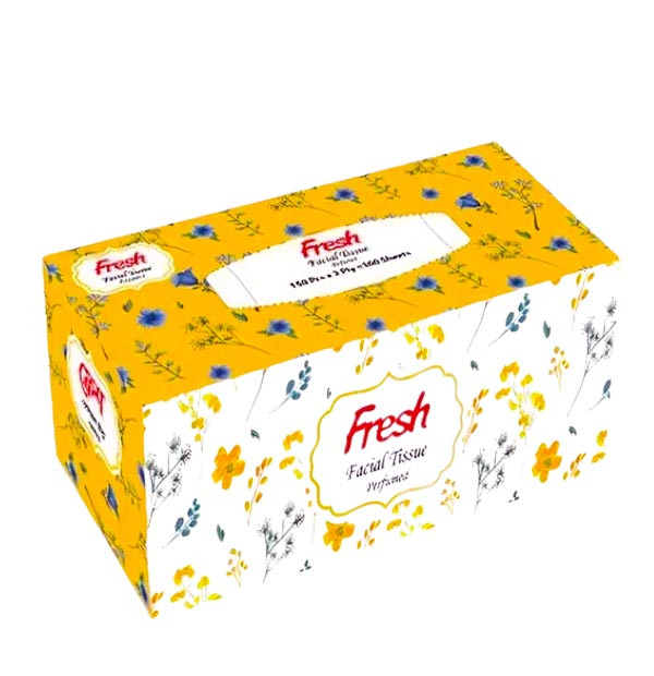 Fresh Perfumed Facial Tissue (150 X 2) - Fresh Perfumed ply Box