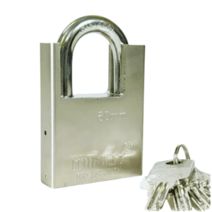 Mindy 60mm High Security Anti-Theft Hard Steel Key Padlock - Mindy Padlock