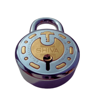 Heavy Duty Security Telco SHIVA Indian Seven Lock 65 mm Padlock Tala