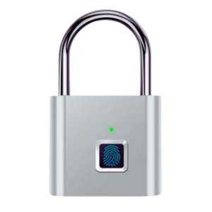 Fingerprint Padlock Portable Anti-Theft USB Charging Fingerprint Lock for Lockers