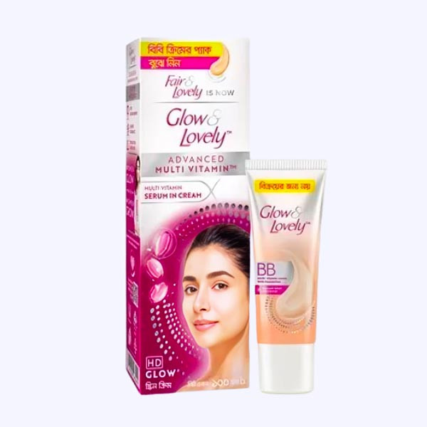 Glow & Lovely Advanced Multivitamin Cream - (Free BB Multivitamin Cream)