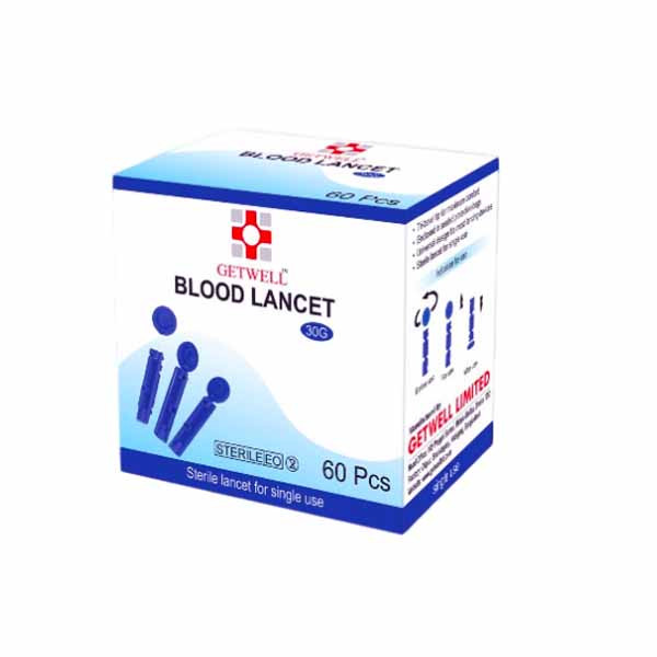 Blood Lancet (1 Box) For 60 Pcs