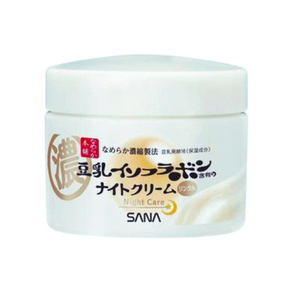 Sana Namerakahonpo Wrinkle Night Care Cream (100g)-Night Cream