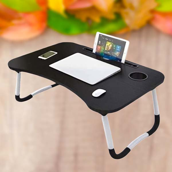 Portable Folding Laptop Table LT-09 (Black)