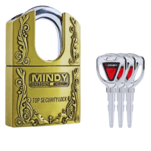 Mindy High Security Anti-Theft Hard Steel Key Padlock - Mindy Padlock