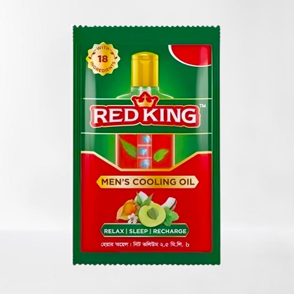 Red King Men's Cooling Oil (2.5 ml X 24 pcs) Relax |  Sleep