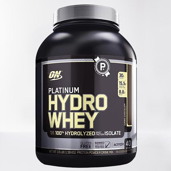 OPTIMUM-NUTRITION PLATINUM HYDRO WHEY MANUFACTURED - 100% WHEY PROTEIN