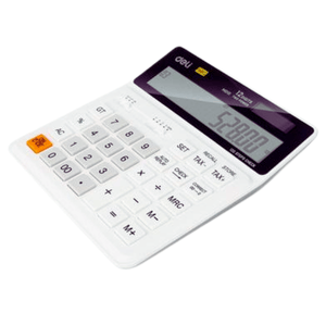 Deli EM01010 Wide-H Desk Calculator