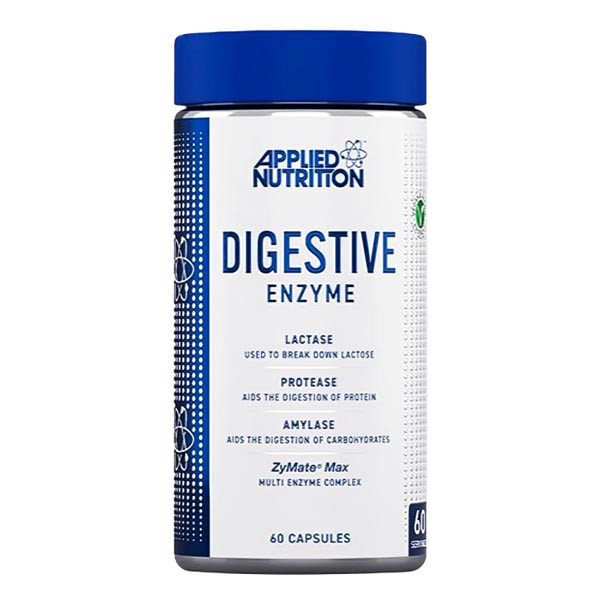 APPLIED-NUTRITION DIGESTIVE ENZYME | LACTASE USED TO BREAK DOWN LACTOSE