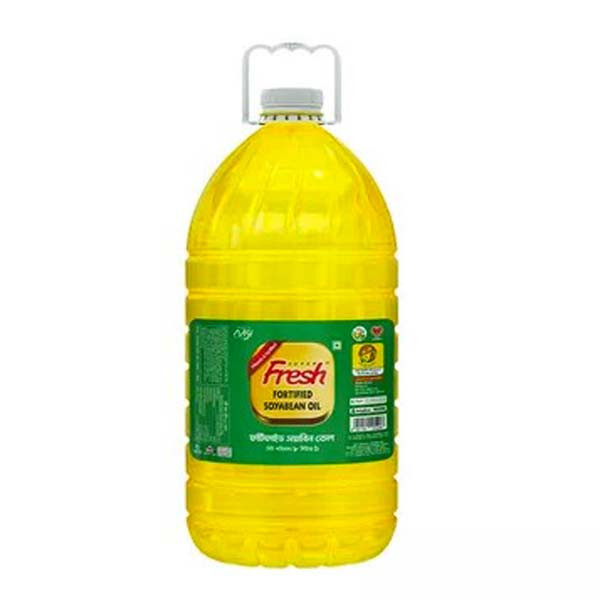 Fresh Fortified Soyabean Oil (8 Liters)