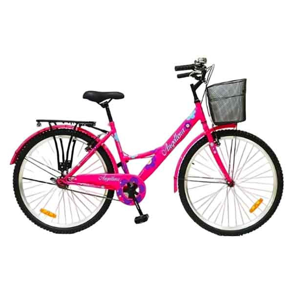 Single Spd 26" Bicycle Duranta Angellena Ladies With Basket (দুরন্ত অ্যাঞ্জেলেনা লেডিস সিঙ্গেল এসপিডি 26" ঝুড়ি সহ সাইকেল)